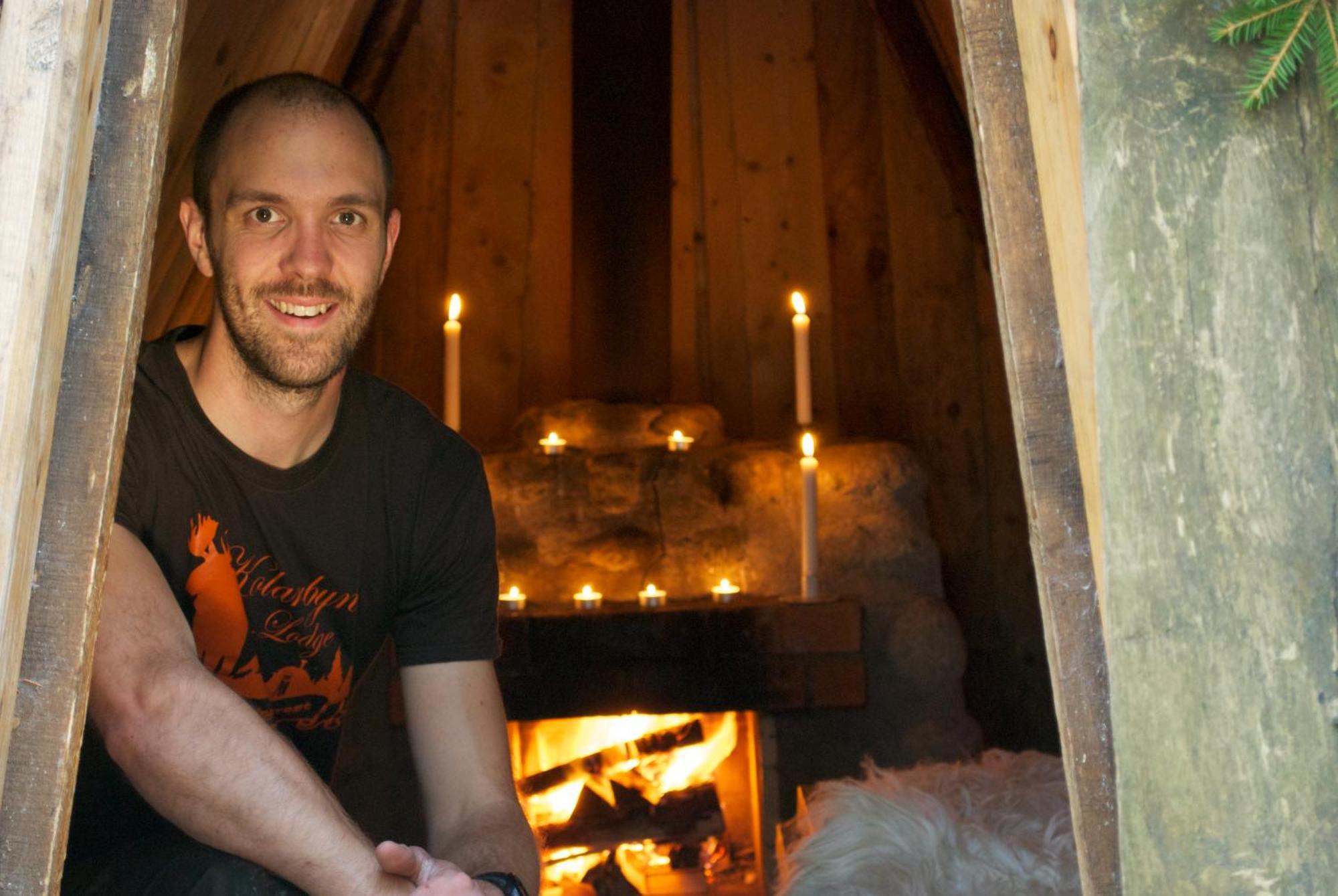 Skinnskatteberg Stf Kolarbyn Eco-Lodge الغرفة الصورة