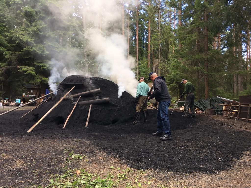 Skinnskatteberg Stf Kolarbyn Eco-Lodge المظهر الخارجي الصورة