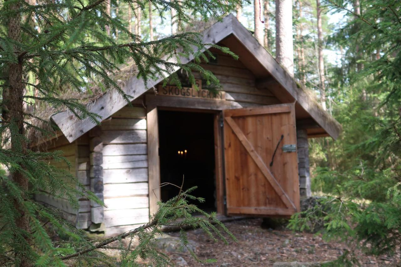 Skinnskatteberg Stf Kolarbyn Eco-Lodge المظهر الخارجي الصورة